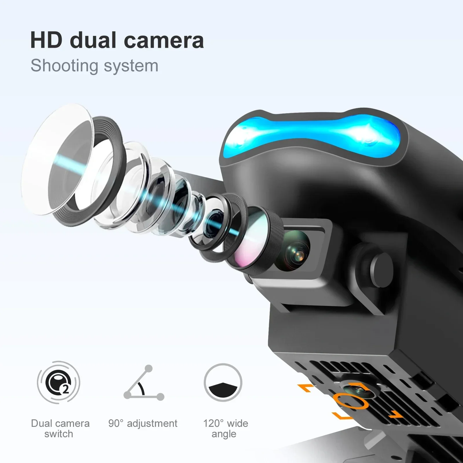 Nuevo Dron E99 Pro HD 4K con c - Drone Ae Rc reseña y precio