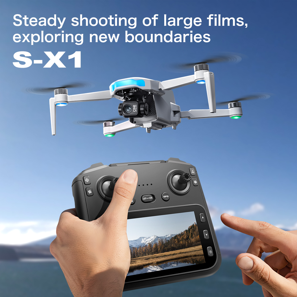 Dron Aéreo Original S-X1 GPS P - Drone Ae Rc reseña y precio