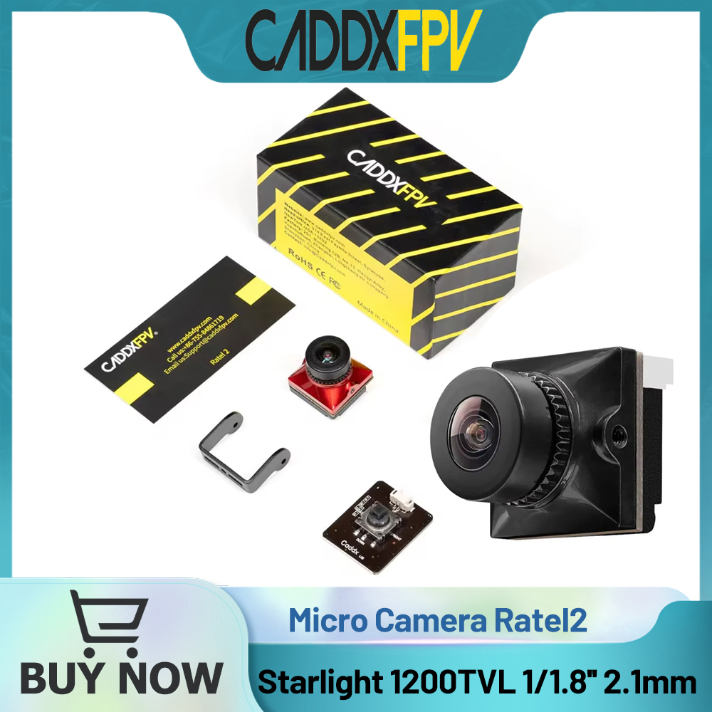 CADDX Cámara Micro FPV Ratel 2 - Drone Ae Rc reseña y precio