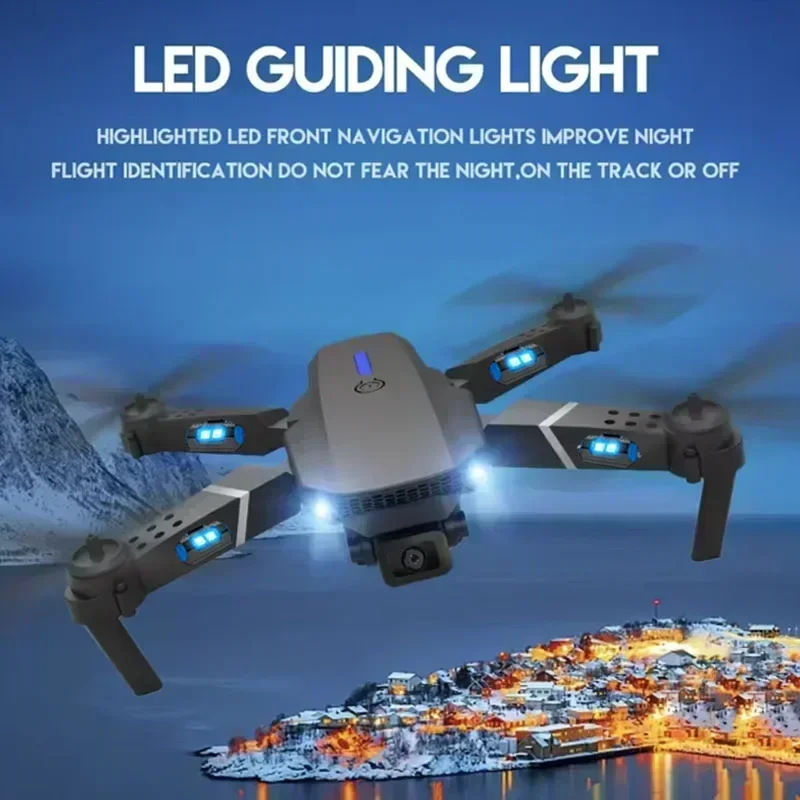 E88 Pro WIFI FPV Drone gran an - Drone Ae Rc reseña y precio