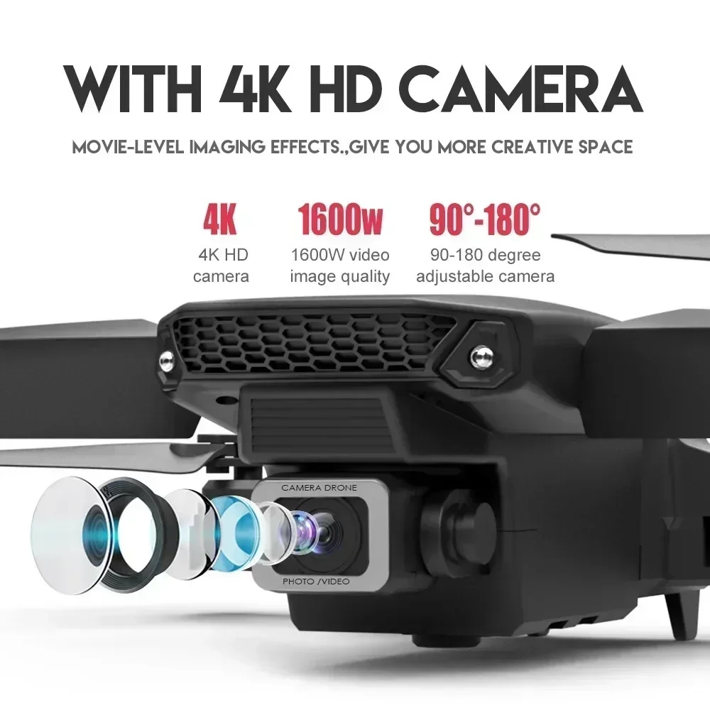 E88 Pro WIFI FPV Drone gran an - Drone Ae Rc reseña y precio