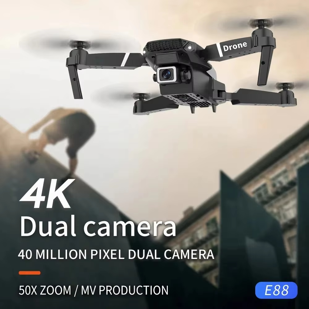 Nuevo Dron E88 Pro 2026, Dron  - Drone E88 Rc Quadcopter reseña y precio