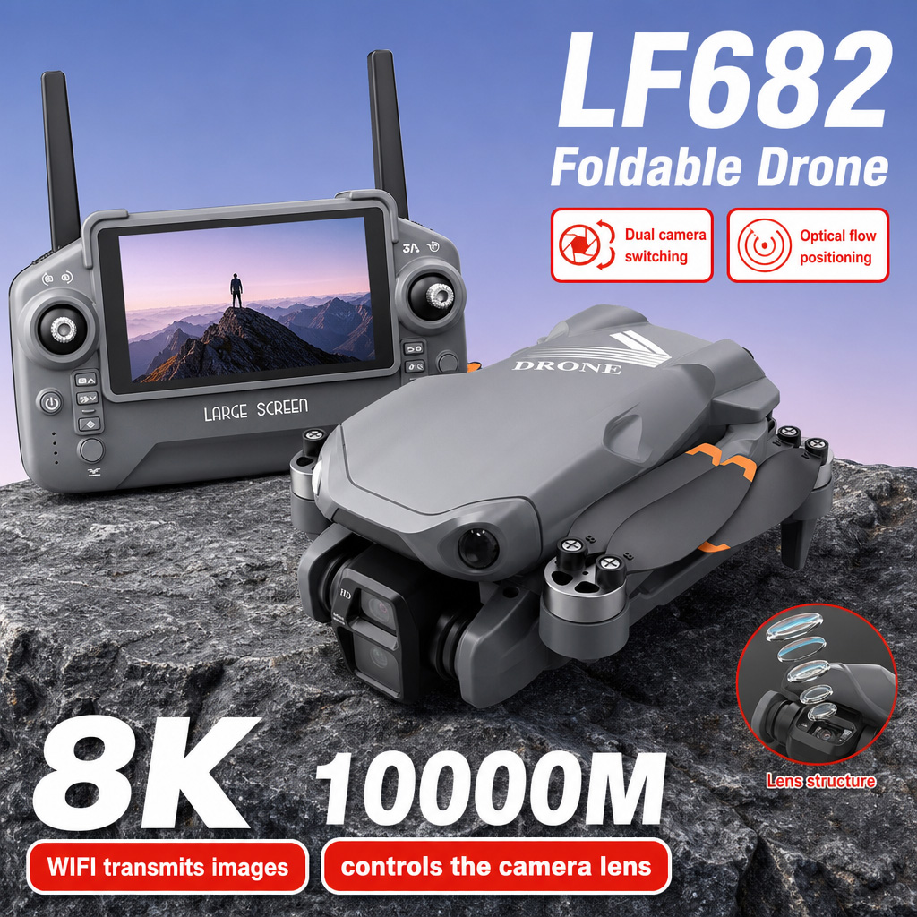 Dron Aéreo LF682 con Cámaras D - Drone Dji Rc Mini reseña y precio