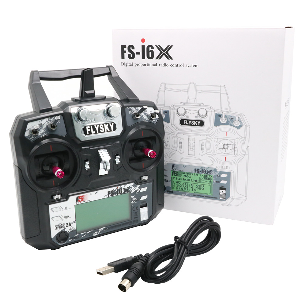 FLYSKY FS-i6X FS i6X 10CH 2,4  - Drone Rc Leading reseña y precio