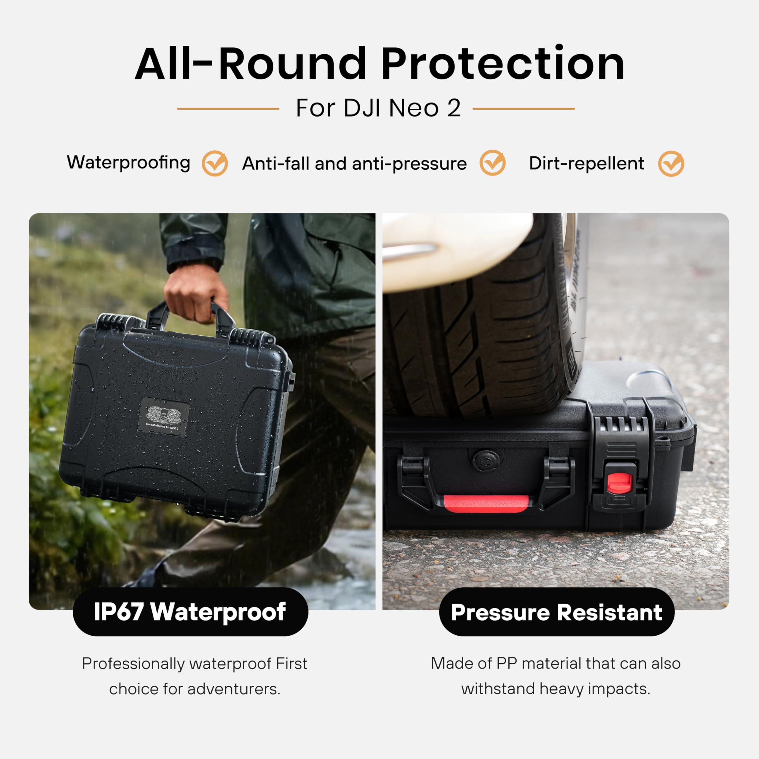 Estuche Rígido Impermeable STA - Drone Rc Cover reseña y precio